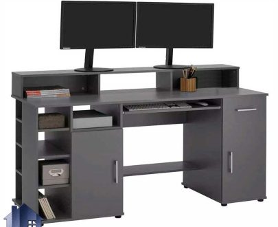 میز گیمینگ SDJ414 دارای کشو و قفسه که به عنوان میز بازی کامپیوتر و رایانه ای و یا میز تحریر و کامپیوتر و لپ تاپ در اتاق نوجوان قرار می‌گیرد