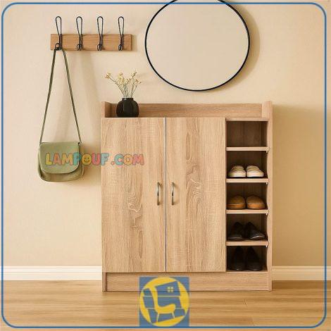 جاکفشی SHJ359 دارای درب و قفسه که به عنوان کنسول و استند و براکت و یا کمد کفش قسمت ورودی منزل یا در کنار سرویس خواب در اتاق استفاده می‌شود.