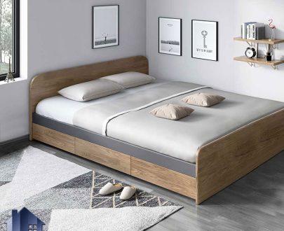 تخت خواب دو نفره DBJ174 با دو سایز کینگ و کوئین به صورت سرویس خواب و تختخواب دونفره کشو دار و دراور دار در اتاق بزرگسال استفاده می‌شود.