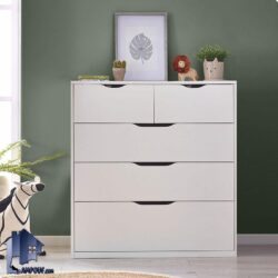 دراور DJ584 دارای کشوی بزرگ و کوچک که به عنوان کمد لباس و میز کنسول و میز توالت و گریم کشو دار در کنار سرویس خواب در اتاق خواب استفاده میشود.