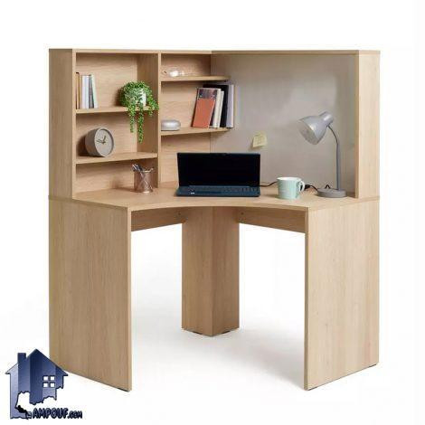 میز تحریر گوشه ای SDJ380 که به صورت ال و کنجی طراحی شده و به عنوان میز کار، کامپیوتر ، لپ تاپ و گیمینگ کمجا در کنار سرویس خواب قرار میگیرد.