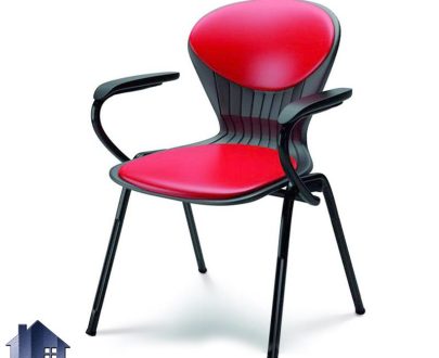 صندلی انتظار WSL202 به صورت چهار پایه با نشیمن صدفی شکل که به عنوان مبلمان اداری در سالن کنفرانس و مطب و دیگر فضا های مشابه استفاده می‌شود