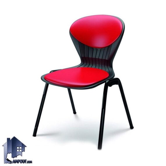 صندلی انتظار WSL203 به صورت چهار پایه ثابت که به عنوان مبلمان اداری و صندلی کنفرانسی صدفی در اتاق کارمندی و سالن اداری و منزل استفاده می‌شود.