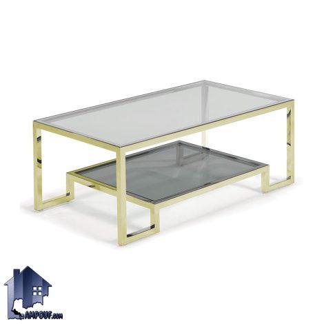 میز جلومبلی ویکتوریا HOO103 با بدنه فلزی و صفحه شیشه ای که به عنوان میز جلوی مبلمان در تی وی روم و پذیرایی منازل و سالن اداری استفاده می‌شود. از میز جلو مبلی در مکان‌های متعددی استفاده می‌شود.