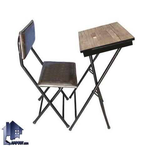 میز و صندلی نماز باکس دار PCP100 به صورت تاشو که در حسینیه، مسجد، منازل و نمازخانه مدارس و دانشگاه و شرکت ها برای افراد کهنسال استفاده می‌شود.