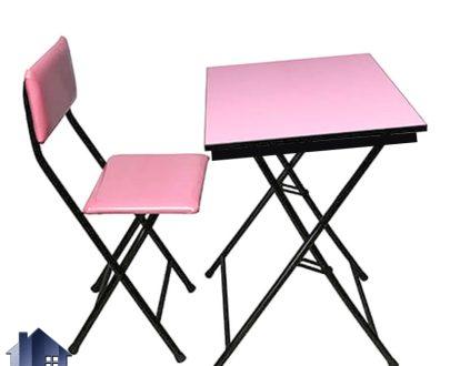 میز تحریر باکس دار STDP101 دارای صندلی به صورت تاشو که به عنوان میز کار و مطالعه در اتاق نوجوان و کودک و در مهد کودک استفاده می‌شود.