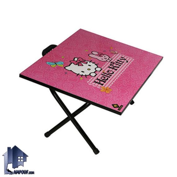 میز تحریر تاشو STDP104 به صورت زمینی و کمجا و به صورت وایت برد و رنگی و طرح دار که برای کودک و نوجوان و بزرگسال قابل استفاده می‌باشد.