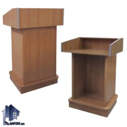 میز تریبون TDJ107 که به عنوان میز سخنرانی در جلسات و همایش ها در سالن اجتماعات و آمفی تئاتر و مدارس و دانشگاه و جلسه هیئت استفاده میشود