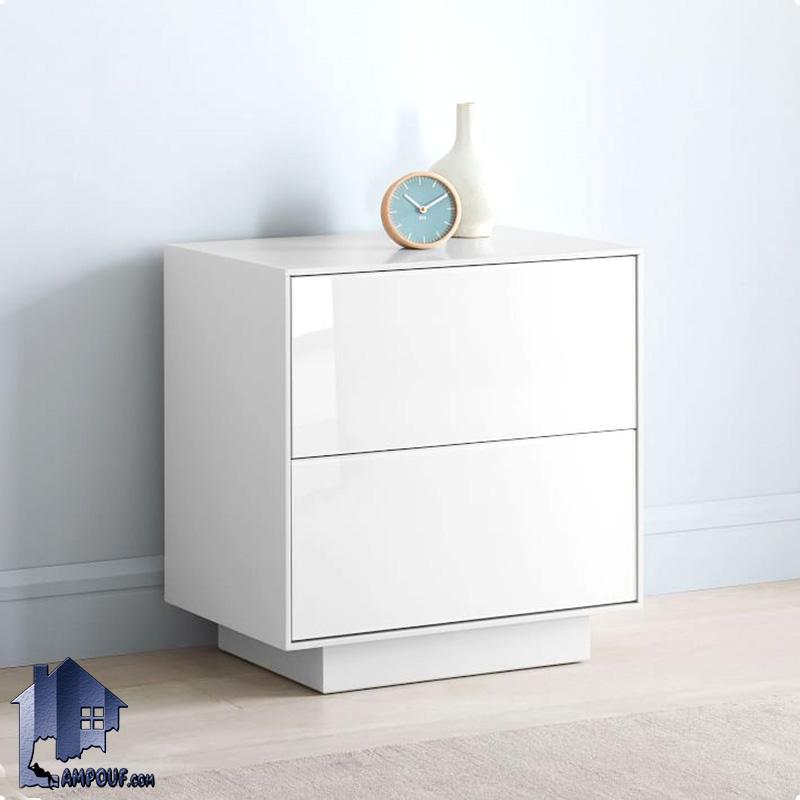 BSTJ139 (1) پاتختی BSTJ139 دارای دو کشو که به عنوان میز تلفن و آباژور و دراور کوچک در کنار تختخواب و سرویس خواب داخل اتاق مورد استفاده قرار میگیرد.