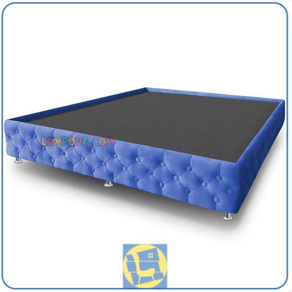 باکس لمسه لبه دار دو نفره DBD103 با دو سایز کینگ و کوئین که به عنوان تخت خواب و سرویس خواب هتلی در اتاق خواب و هتل و خوابگاه استفاده می‌شود.