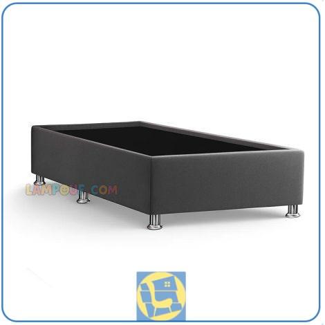 باکس لبه دار یک نفره SBD101 که به عنوان تخت خواب ساده هتلی چرم و پارچه در کنار سرویس خواب در هتل و اتاق خواب نوجوان و بزرگسال قرار می‌گیرد.