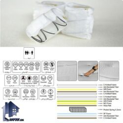 تشک موناکو Spaceship کد MM2900 یکنفره 90