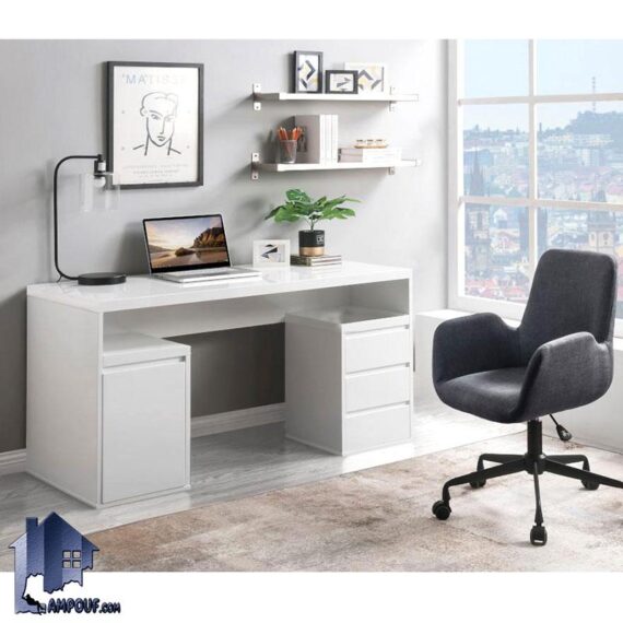 میز تحریر SDJ398 به صورت کشو دار که به عنوان میز لپ تاپ و کامپیوتر و گیمینگ در کنار سرویس خواب در گیم نت و اتاق کار استفاده میشود.