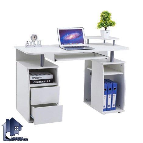 میز گیمینگ SDJ429 کشو دار دارای قفسه که به عنوان میز تحریر و کامپیوتر و بازی و لپ تاپ و میز کار در کنار سرویس خواب در اتاق قرار می‌گیرد.