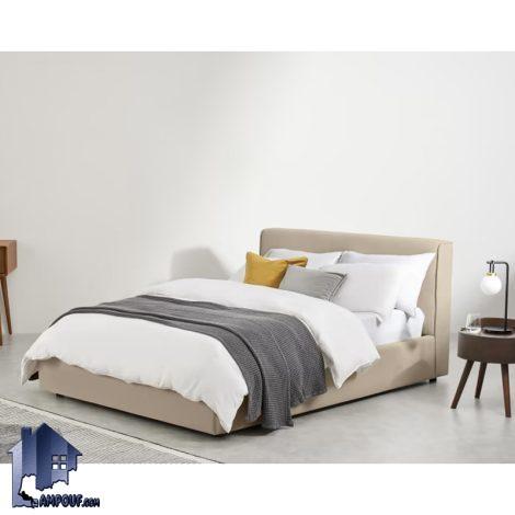 تخت خواب دو نفره DBD117 با دو سایز کینگ و کوئین به عنوان ست تاج باکس و تختخواب دونفره چرمی و پارچه ای در کنار سرویس خواب قرار می‌گیرد.