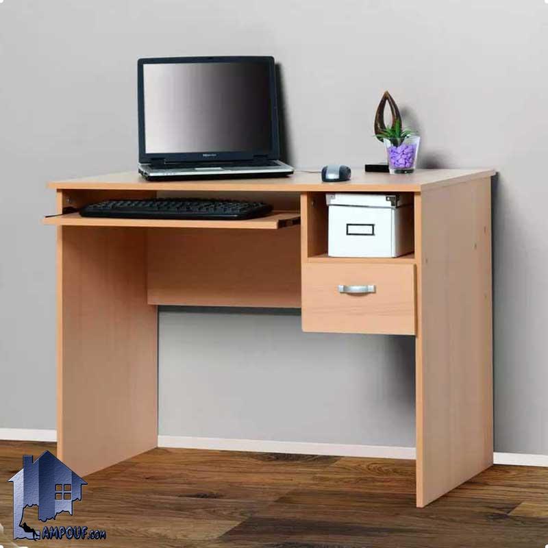 میز لپ تاپ SDJ112 دارای قفسه و میز کیبورد کشویی و به صورت کشو دار که به عنوان میز کار و کامپیوتر و تحریر و گیمینگ و ترید استفاده میشود.