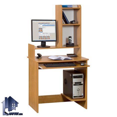 میز کامپیوتر SDJ120 کتابخانه دار، دارای جای کیس و کیبورد به عنوان میز تحریر، لپ تاپ و میز گیمینگ، ترید کنار سرویس خواب در اتاق قرار می‌گیرد.