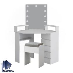 میز آرایش لامپ دار DJ634