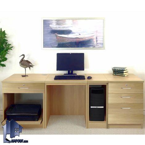 میز کامپیوتر SDJ131 دارای دراور و قفسه و جای کیس و به صورت کشو دار که به عنوان میز گیمینگ، ترید، لپ تاپ و تحریر کنار سرویس خواب قرار می‌گیرد.