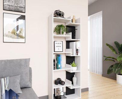 قفسه BCJ261 که به عنوان شلف و ویترین و کمد کتابخانه برای قرار گرفتن کتاب و اسباب بازی و لوازم تزئینی در پذیرایی و کنار سرویس خواب در اتاق استفاده می‌شود.