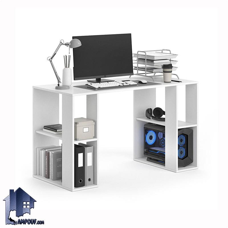 SDJ139 (4) میز کامپیوتر SDJ139 دارای قفسه و جای کیس که به عنوان میز تحریر و لپ تاپ و گیمینگ و میز کار در کنار سرویس خواب در اتاق خواب نوجوان و بزرگسال قرار میگیرد.