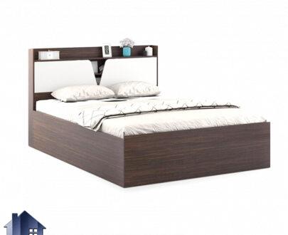 تخت خواب دو نفره DBJ192 به صورت تاج باکس دارای تاج با درب داشبوردی جک دار که به عنوان تختخواب دونفره کینگ و کوئین کنار سرویس خواب در اتاق استفاده می‌شود.