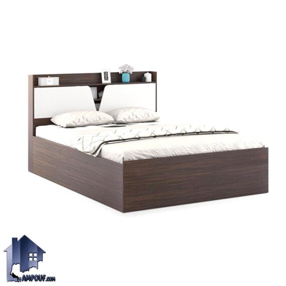 تخت خواب دو نفره DBJ192 به صورت تاج باکس دارای تاج با درب داشبوردی جک دار که به عنوان تختخواب دونفره کینگ و کوئین کنار سرویس خواب در اتاق استفاده می‌شود.