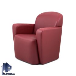 مبل تک نفره دو دسته KEF کد OfAM114 که به صورت مبلمان اداری و خانگی در پذیرایی منزل و سالن انتظار مطب و درمانگاه و اتاق مدیریت و کارمندی استفاده میشود.