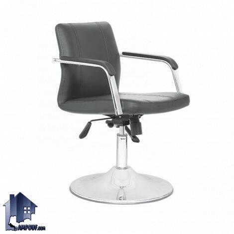 صندلی کانتر آرایشگاهی BChAM102 دارای پایه فلزی دیسکی به صورت جک دار که به عنوان صندلی آزمایشگاهی، اداری و صندلی منشی در ادارات و آرایشگاه ها استفاده می‌شود.