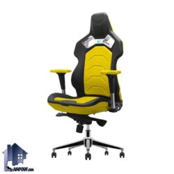 صندلی گیمینگ تایتان ESGV4004 فلزی دارای پایه پنجپر چرخ دار و به صورت جکدار دارای مکانیزم ک برای میز گیمینگ، ترید و کامپیوتر نوجوان و بزرگسال استفاده میشود.