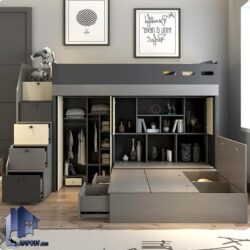 تخت خواب دو طبقه TBJ103