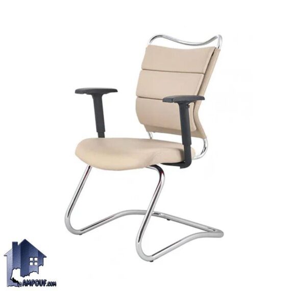 صندلی کنفرانسی DCC مدل WSAM103 با پایه ثابت که در اتاق کنفرانس و اتاق مدیریت و کارمندی و سالن های انتظار اداری به عنوان مبلمان اداری استفاده می‌شود.