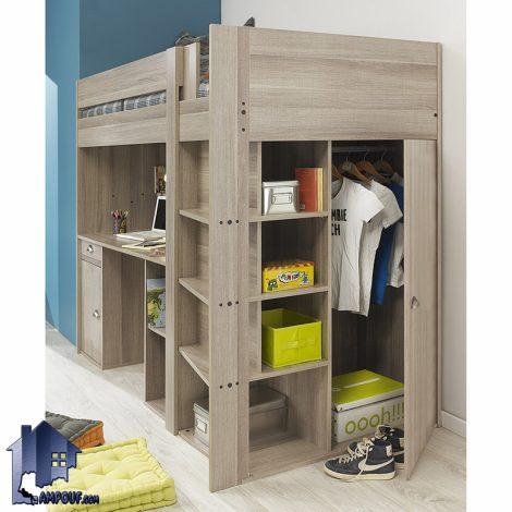 تخت خواب دو طبقه TBJ110