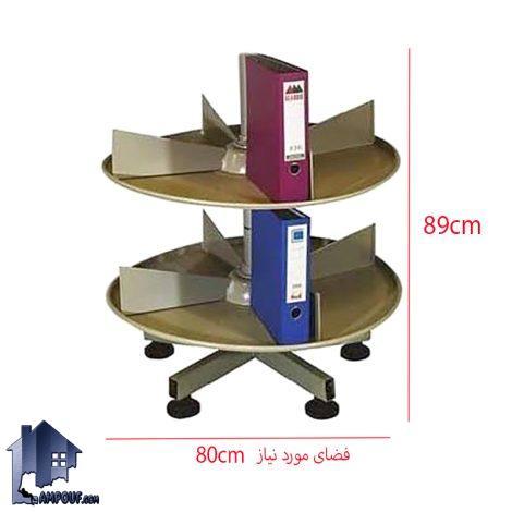 قفسه دوار دو طبقه زونکن LSNF303