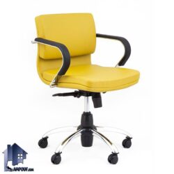 صندلی کارمندی AGP کد ESAM112 با پایه پنجپر چرخ دار و به صورت جکدار که در کنار انواع میز اداری کارشناسی و میز تحریر، کامپیوتر، گیمینگ و لپ تاپ قرار میگیرد.