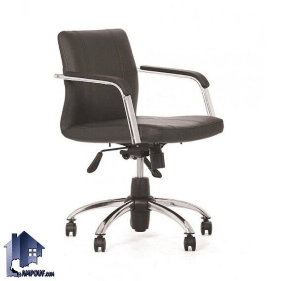 صندلی کارمندی DLP کد ESAM113 به صورت نشیمن جکدار گردون با پایه پنجپر چرخ دار که به عنوان صندلی کامپیوتر و میز تحریر و صندلی اداری کارشناسی استفاده می‌شود.