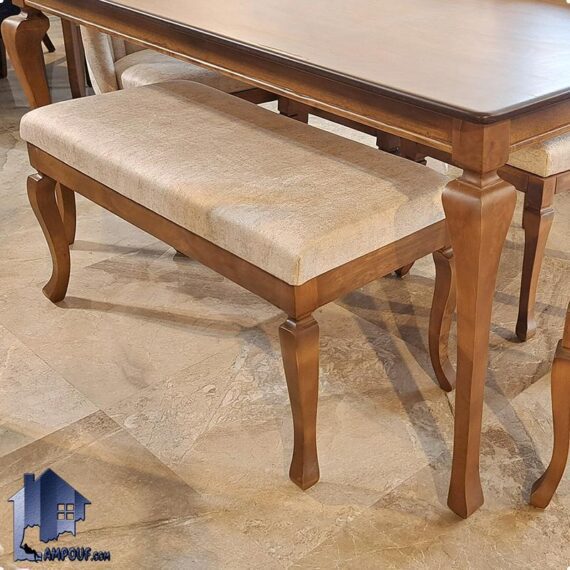 نیمکت پاف BA104 در ابعاد استاندارد، با قابلیت تنوع در رنگ پایه و جنس رویه، مناسب برای تکمیل مبلمان اتاق خواب، پذیرایی و نهارخوری شماست.