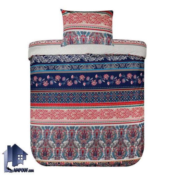روتختی یک نفره طرح دار CM115 با پارچه ساتین و در دو مدل سه و پنج تکه با طراحی خاص خود زیبابخش اتاقهای نوجوان و بزرگسالان است.