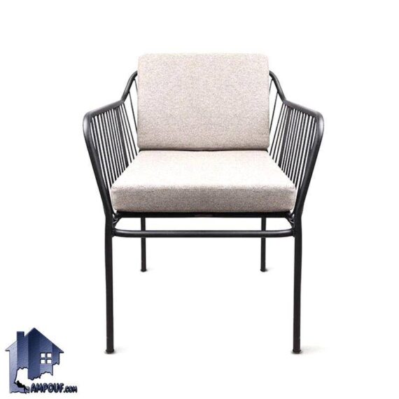 صندلی فلزی نهارخوری OFN101، محصولی ضدزنگ، ضدخوردگی، مقاوم و با دوام از جنس پلیمر است که بدنه و پارچه رویه آن دارای تنوع رنگی است.