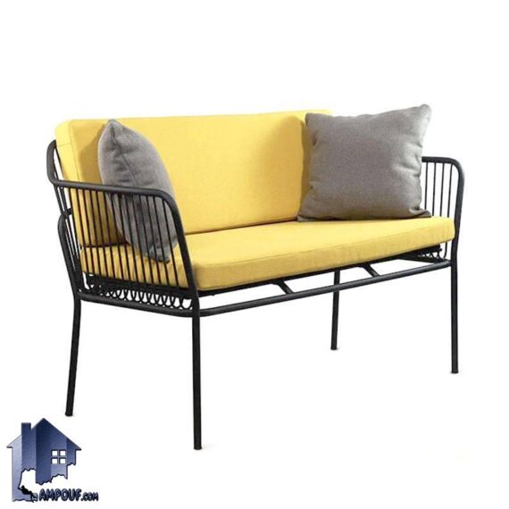 صندلی نهارخوری OFN103، محصولی فلزی و ضدزنگ، مقاوم در برابر نور و رطوبت و خوردگی، از جنس فولاد است که بدنه و پارچه رویه آن دارای تنوع رنگی است.