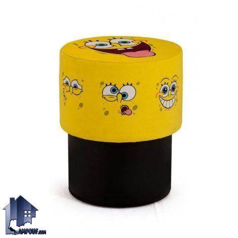 پاف BNB کد PBAM105، با مدل جذاب باب اسفنجی، دارای نشیمنی راحت، خوش ساخت محصولی از آرتمن، برای اتاق خواب کودک دوست داشتنی شماست.