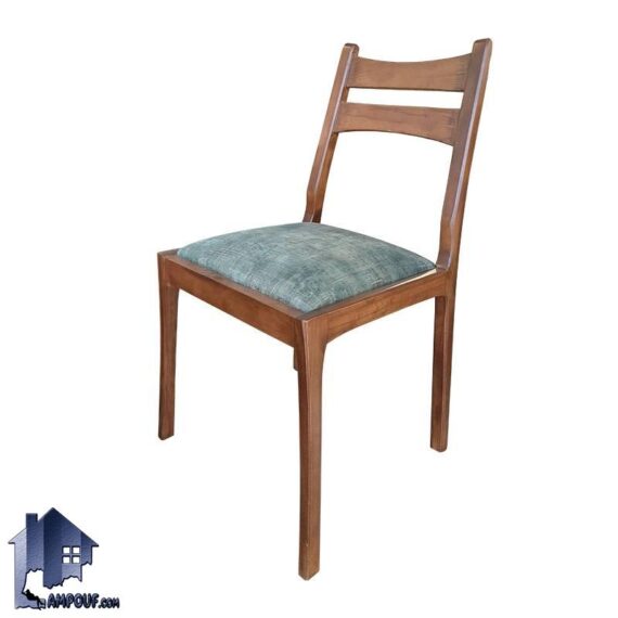 صندلی نهارخوری DSA158 چوبی به عنوان صندلی میزبان کنار مبلمان و صندلی غذا خوری کنار میز ناهار خوری آشپزخانه و پذیرایی و رستوران استفاده می‌شود.
