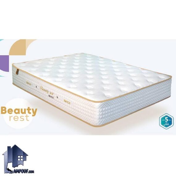 تشک یکنفره 200*90 بیوتی رست ریکو MY100 از نوع طبی- فنری با فنرهای میکرو، دارای رویه از جنس پارچه گردبافت و با ارتفاع 31 میباشد.تشک دونفره 200*180 بیوتی رست ریکو MY104، تشک یکنفره 200*120 بیوتی رست ریکو، تشک دونفره 200*140 بیوتی رست ریکو. تشک دونفره 200*160 بیوتی رست ریکو