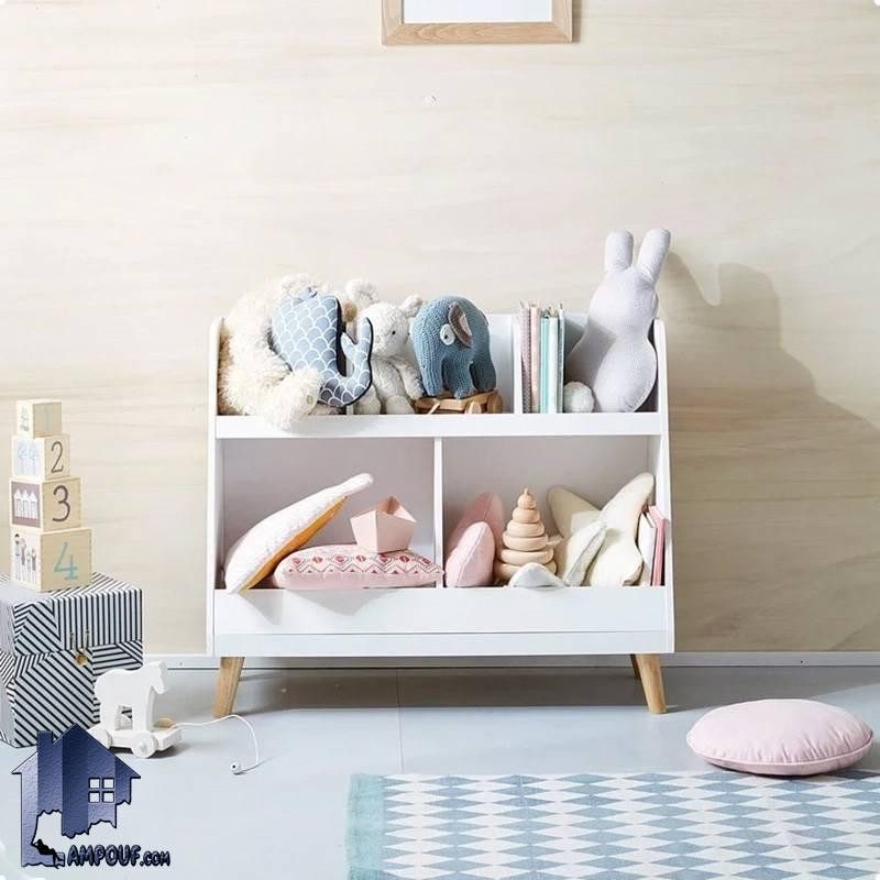 BCSJ115 (1) کتابخانه کودک BCSJ115 که به عنوان ویترین و قفسه و کمد اسباب بازی در کنار سرویس خواب و سیسمونی در اتاق خواب کودک مورد استفاده قرار میگیرد.