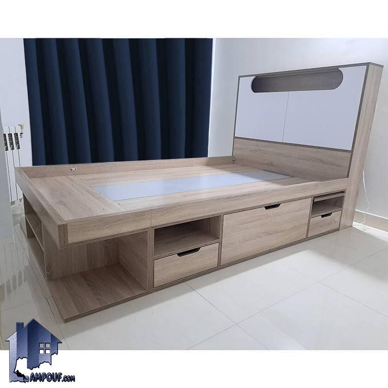 SBJ242 (2) تخت خواب یک نفره SBJ242 دارای کشو ، قفسه، میز ریلی و درب جکدار که به عنوان یک سرویس خواب کمجا در اتاق خواب نوجوان و بزرگسال استفاده میشود. تخت خواب دو نفره DBJ201 با دو سایز کینگ و کوئین دارای کشو و قفسه و پاتختی ریلی که به عنوان سرویس خواب کمجا در اتاق خواب استفاده میشود.