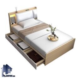 تخت خواب یک نفره SBJ245 - Image 4