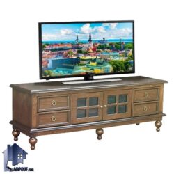 میز تلویزیون TTA2030 چوبی کشو دار که به عنوان میز ال سی دی و ال ای دی در تی وی روم یا پذیرایی منزل و ویلا مورد استفاده قرار می‌گیرد.