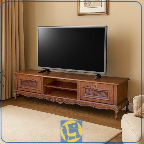 میز تلویزیون TTA806 به صورت منبت کاری شده دارای کشو و قفسه که به عنوان کنسول و استند ال سی دی و ال ای دی در تی وی روم و پذیرایی قرار می‌گیرد.