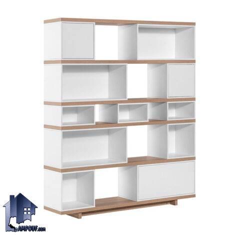 کتابخانه BCSJ118 دارای قفسه و باکس درب دار که به عنوان ویترین، شلف، کمد کتاب، پارتیشن و کمد اداری در اتاق خواب و پذیرایی و ... استفاده می‌شود.