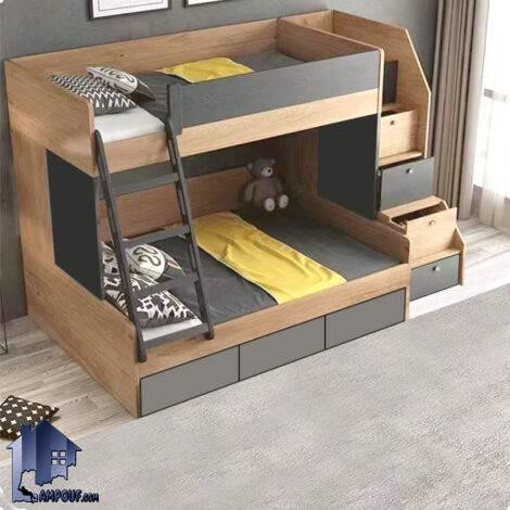 تخت خواب دو طبقه TBJ127